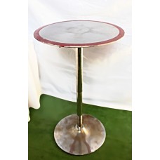 Koktejlový stolek Ø  60cm, teleskopická noha 67-105cm 