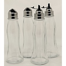 Ochucovadla: sůl, pepř, ocet, olej